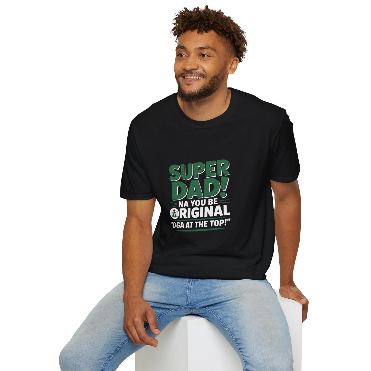 Super Dad Unisex T-Shirt - Original Gift for Father's Day