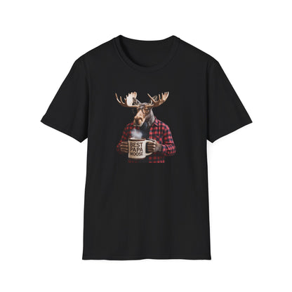 "Best Papa Moose" Vintage T-Shirt
