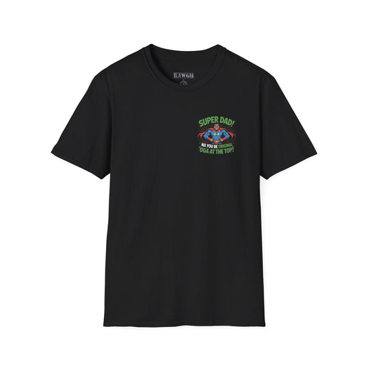 Super Dad Unisex T-Shirt | Father's Day Gift, Casual Wear, Soft Cotton Tee, Family Shirts, Dad Humor