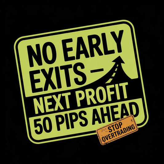 No Early Exits 50pips ahead