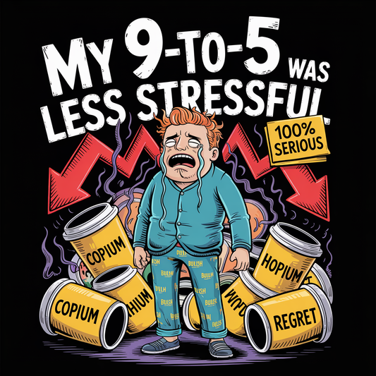 My 9-5 Was Less Stressful - Forex Trading T-Shirt