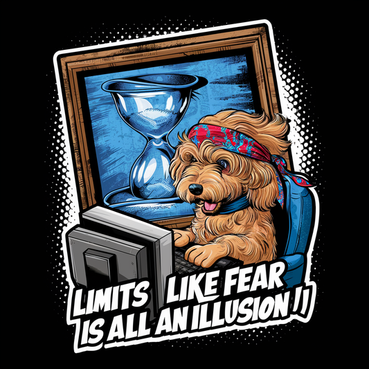 Limits like fear is an Illusion T-Shirt