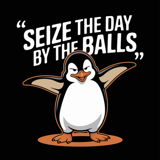Seize the Day by the Balls Tshirt