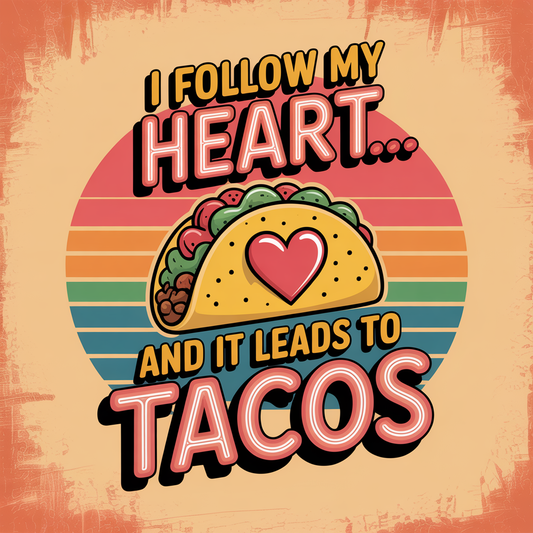 T-shirt Taco Heart
