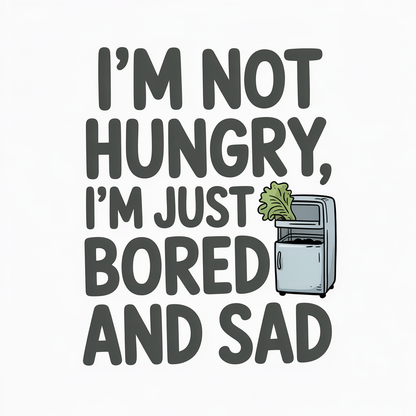 Funny Bored Sad T-Shirt
