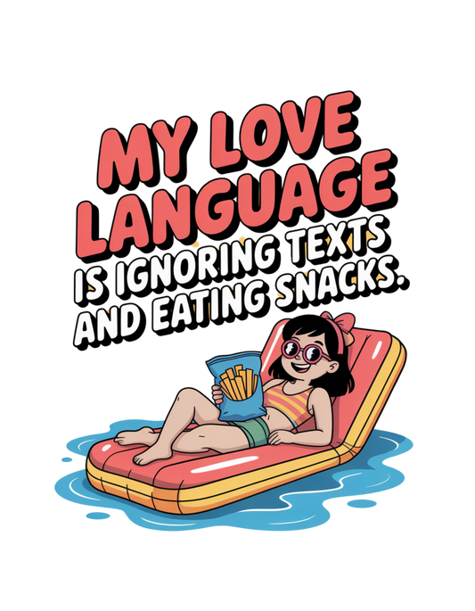 T-shirt drôle pour les amateurs de snacks