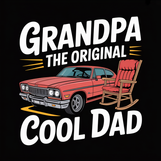 Grandpa Cool Dad Graphic Tee