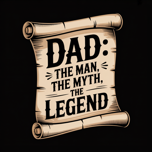 Dad: The Man, The Myth, The Legend T-Shirt
