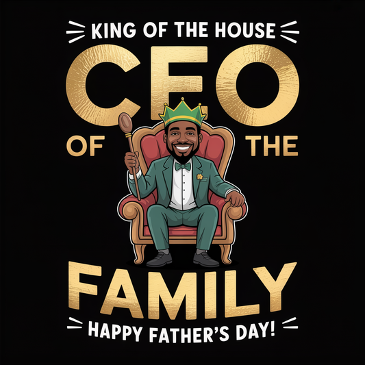 King of the House Dad T-Shirt, Father's Day Gift
