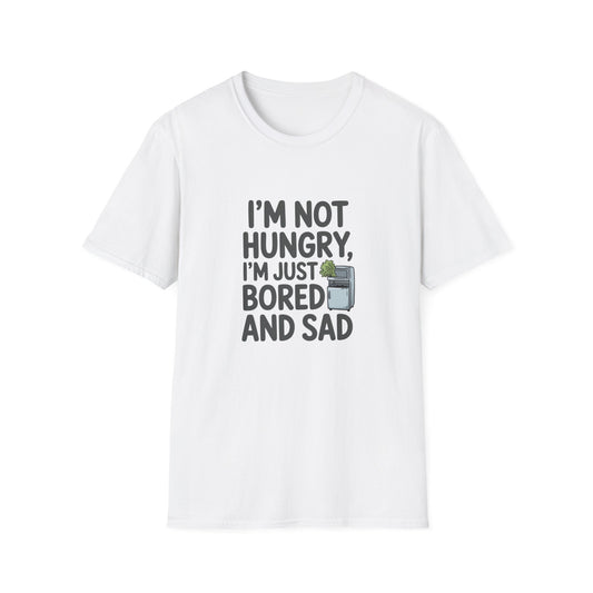 T-shirt drôle et triste